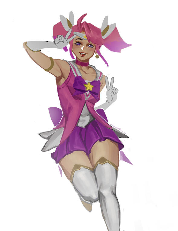 Star Guardian Lux Redraw